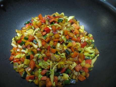 verdure nel wok
